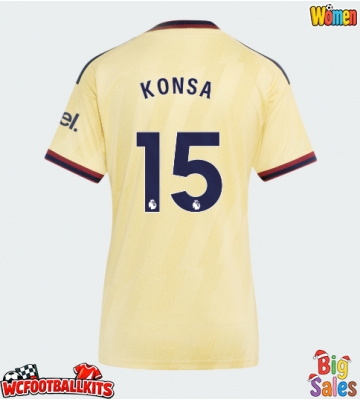 Arsenal Ezri Konsa #15 Replica Third Stadium Shirt for Women 2026-27 Short Sleeve